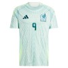 Original Fußballtrikot Mexiko Raul Jimenez 9 Auswärtstrikot 2024 Für Herren